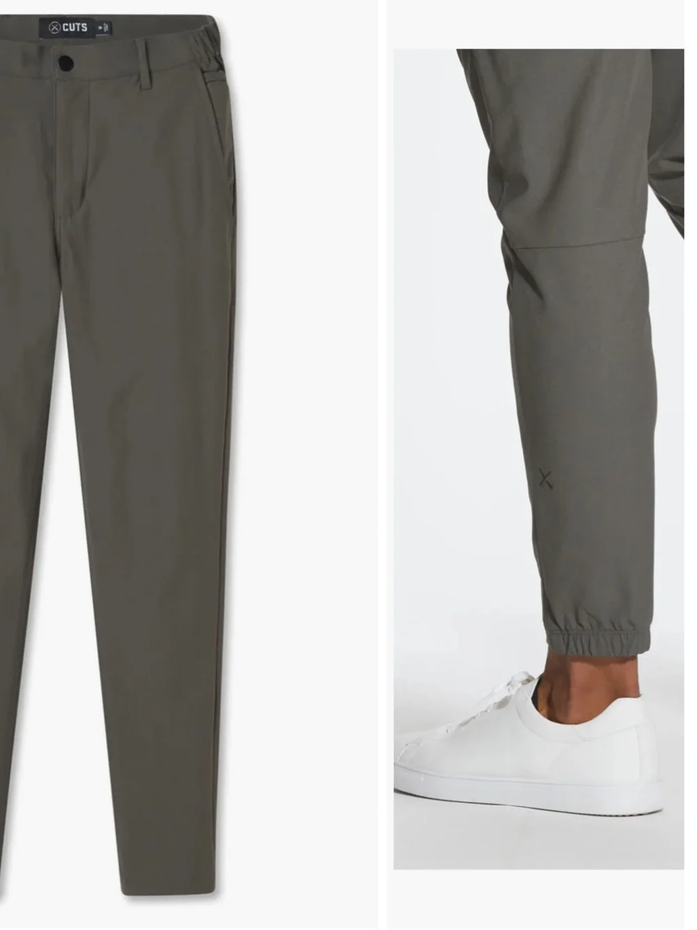 Cuts AO Slim Fit Performance Joggers - Dark Pine